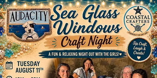 Sea Glass Windows @ Audacity British Pub in Manchester CT Tuesday August 11th 6pm-8pm