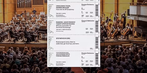 San Francisco Symphony - Crouching Tiger Hidden Dragon at Davies Symphony Hall