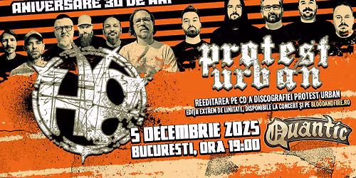 H8 \u2013 aniversare 30 ANI + Protest Urban | Quantic 5.12.2025