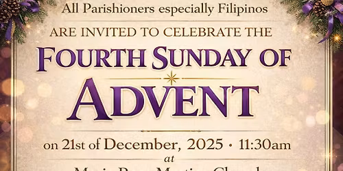 Fourth Sunday of Advent Mass