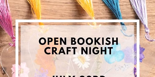 Open Bookish Craft Night