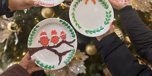FREE Mrs Claus Christmas Eve Plate Decorating Workshop