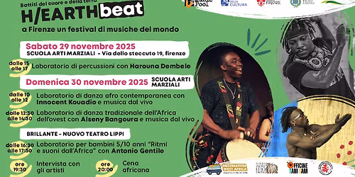 NYAAMA NI MASKAN + Workshop Percu e Danza Afro & Kids Lab