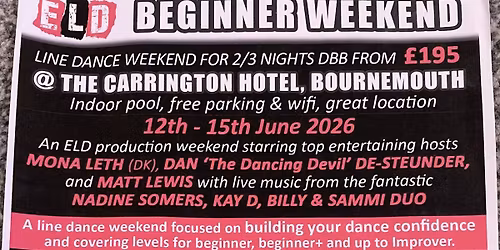 ELD beginner weekender in Bournemouth