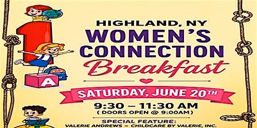 The Highland NY Women's Connection invites you to breakfast!