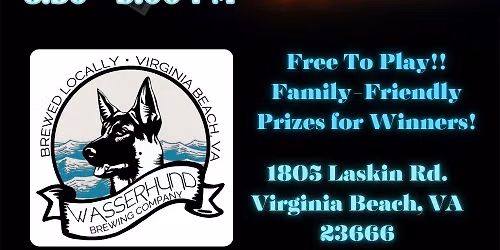 Music Bingo at Wasserhund Brewing Co. - VB