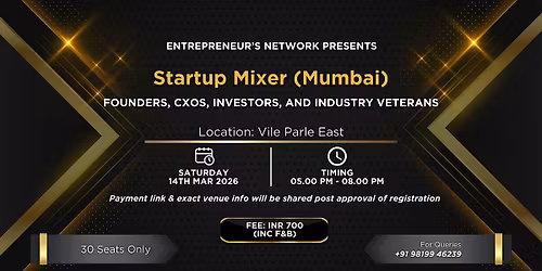 Startup Mixer (Mumbai)