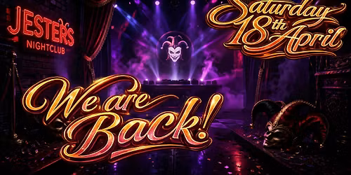 We are Back! \u2013 18th April