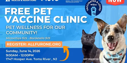 Pet Vaccine Clinic!