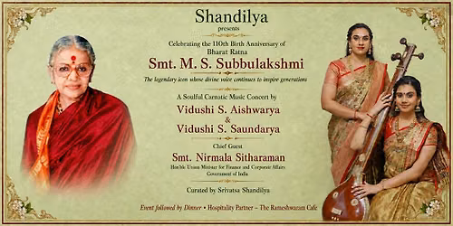 110th Birth Anniversary of Smt. M.S. Subbulakshmi