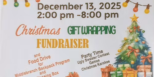 Christmas Fundraiser & Ugly Sweater Christmas Party!