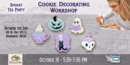 Decorated Sugar Cookie Workshop - Halloween Tea
