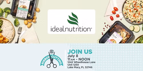 Ideal Nutrition Grand Opening Ribbon Cutting Ceremony