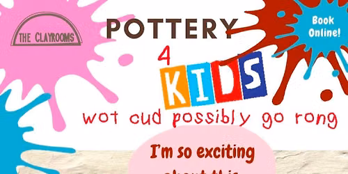 Kids pinch pot animal workshop\ud83d\udc30