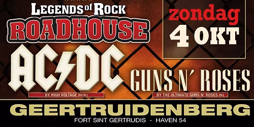 Legends of Rock ROADHOUSE - Rock edition | Fort Sint Gertrudis in Geertruidenberg