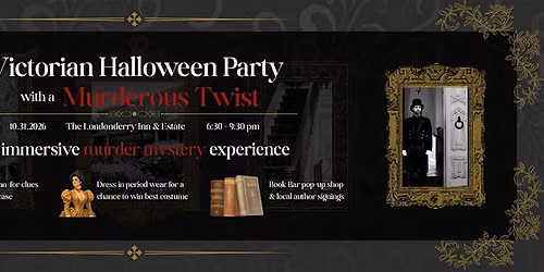 Victorian Halloween Party with a Murderous Twist