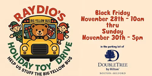 Raydio's Holiday Toy Drive