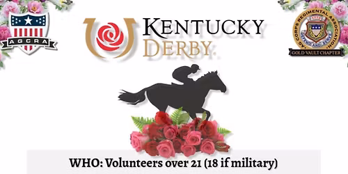 Sunday - Kentucky Derby Volunteers 