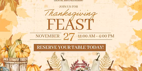 \ud83e\udd83 Thanksgiving Feast at the Oxley House