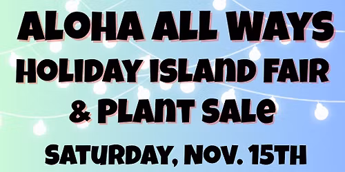 Holiday Island Fair & Plant Sale