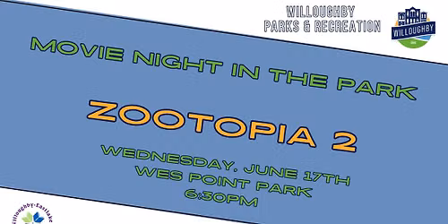 Movie Night - June 17 - Zootopia 2