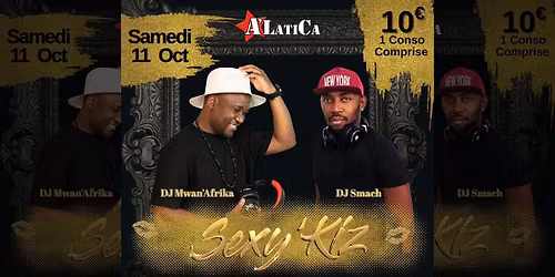 Soirée Sexy'Kiz - Samedi 11 Octobre 2025 - Salle Le Temple - Pessac/Bordeaux