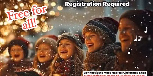 Christmas Carol Sing at Wojtusik Nursery Christmas Shop. Sat. Dec. 6th. 6-7pm