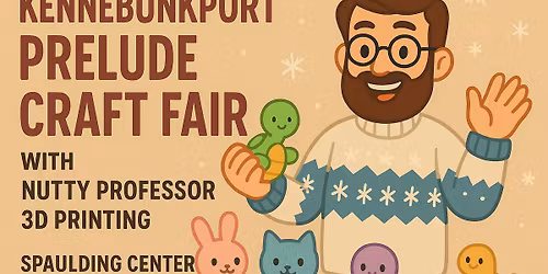 Join the Nutty Professor at Kennebunkport's Christmas Prelude