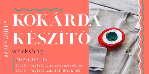 Kok\u00e1rdak\u00e9sz\u00edt\u0151 workshop