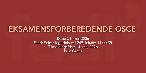 Eksamensforberedende OSCE 