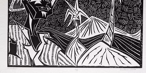 Linoleum Carving Workshop with Candacee White