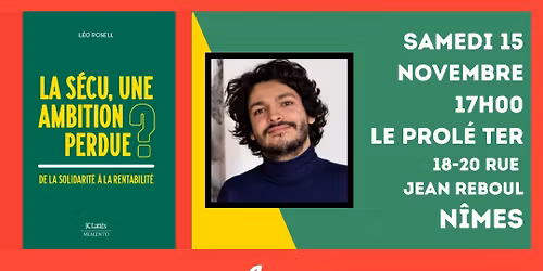 80ans de la s\u00e9curit\u00e9 sociale \ud83d\udc49 Conf\u00e9rence-d\u00e9bat avec L\u00e9o Rosell (historien)