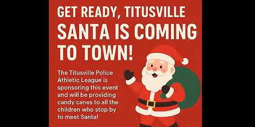 Titusville PD's Santa Pop Up Event