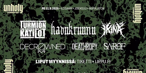 Unholy Summer Fest 2026