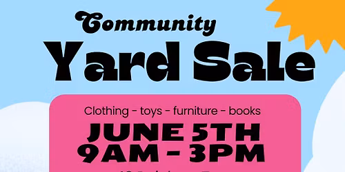 Community Yard Sale