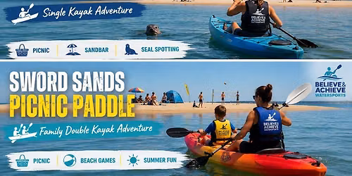 Sword Sands Picnic Paddle Adventure