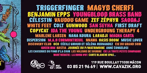 TRIGGERFINGER + \u00c9QUIPE DE FOOT