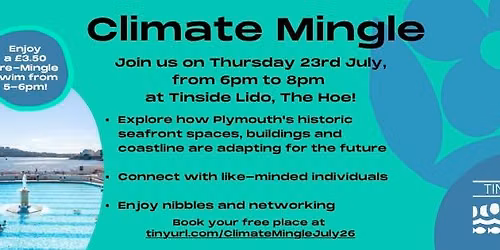 Climate Mingle | Tinside Lido & Plymouth Sound National Marine Park