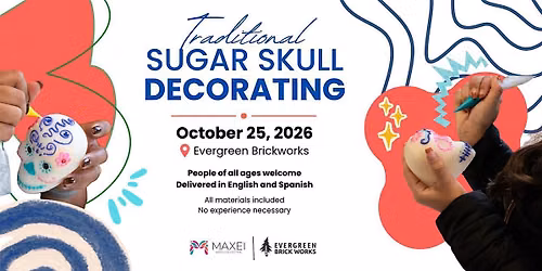 Traditional Sugar Skulls Decorating