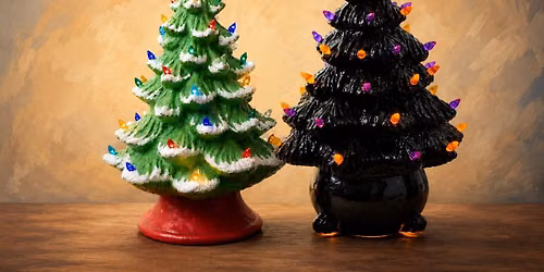 Holiday Lights Ceramic Tree Class