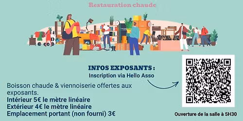 Vide grenier et vide poussette de Bouge Ta R\u00e9a