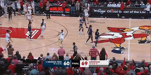 Louisville Cardinals at Georgia Tech Yellow Jackets Womens Basketball