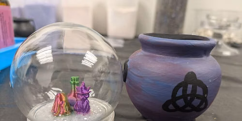 Cute Cauldrons and Spooky Snowglobes