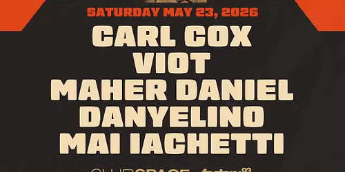 Carl Cox, Viot and Maher Daniel at Club Space at The Ground Miami