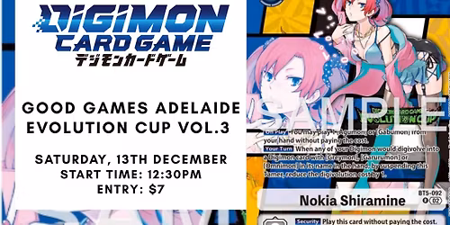 DIGIMON CARD GAME Evolution Cup 2025 Vol.3