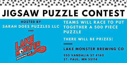 Team Jigsaw Puzzle Contest at Lake Monster Brewing - September 2026