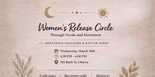 Women's Release Circle : Vocals and Movement