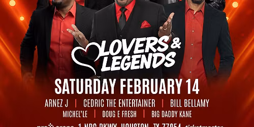 Lovers & Legends Comedy Jam: Cedric The Entertainer Doug E. Fresh Bill Bellamy Big Daddy Kane Arnez J & Michel'le