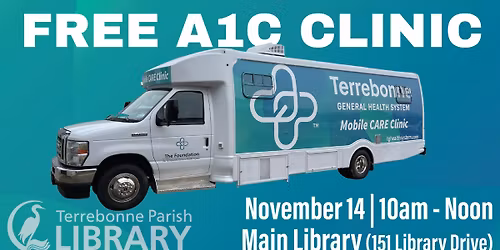 FREE A1C Clinic @ Main Library