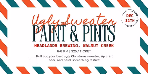 Ugly Sweater Paint Night